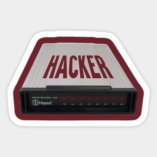 HACKER! Sticker